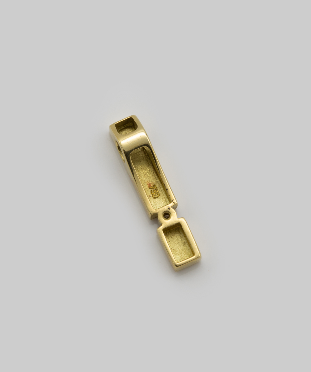 Anhänger mit Brillantsolitär 750er Gelbgold