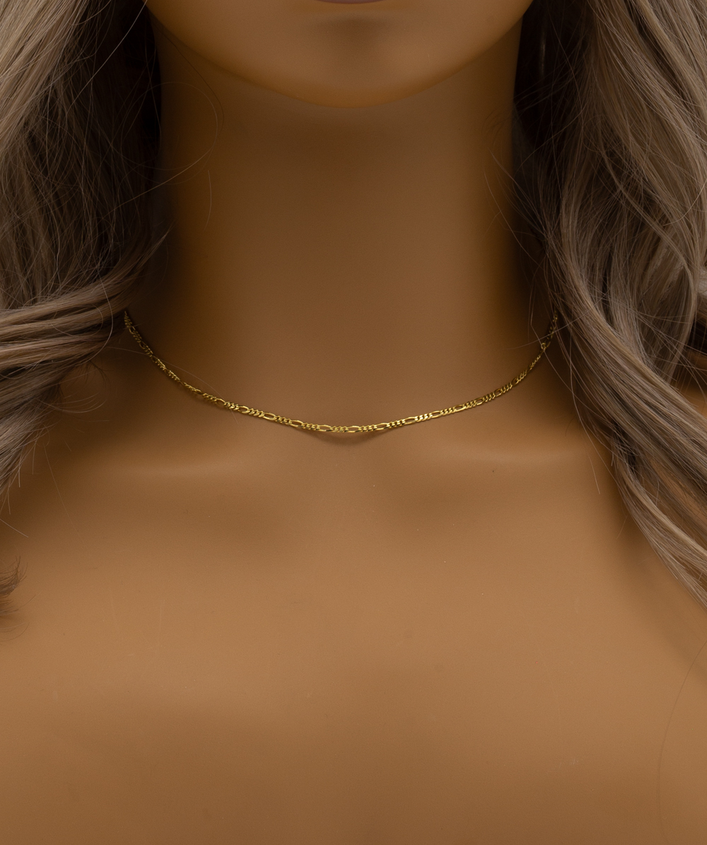 Figarokette 333er Gelbgold