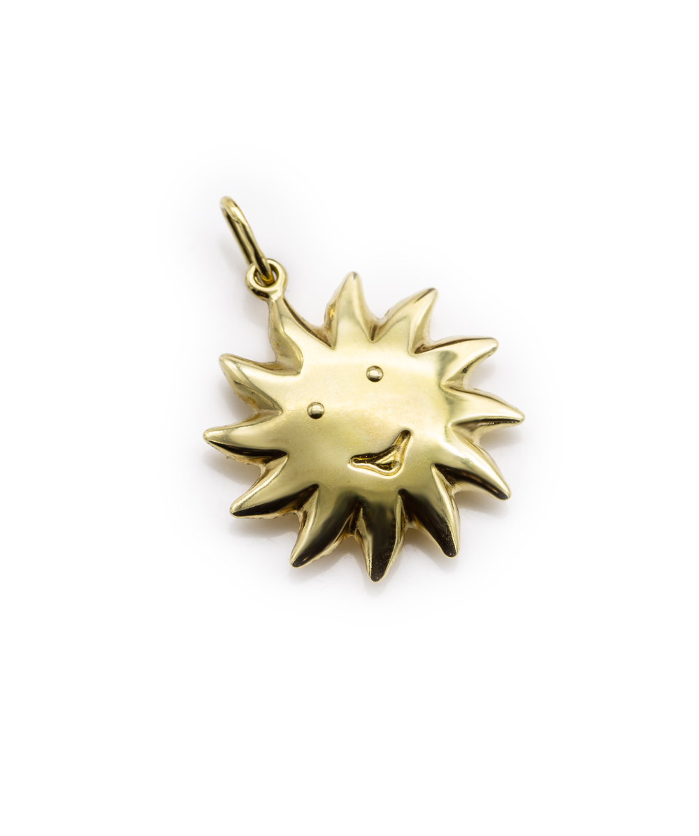 Anhänger Sonne 333er Gelbgold