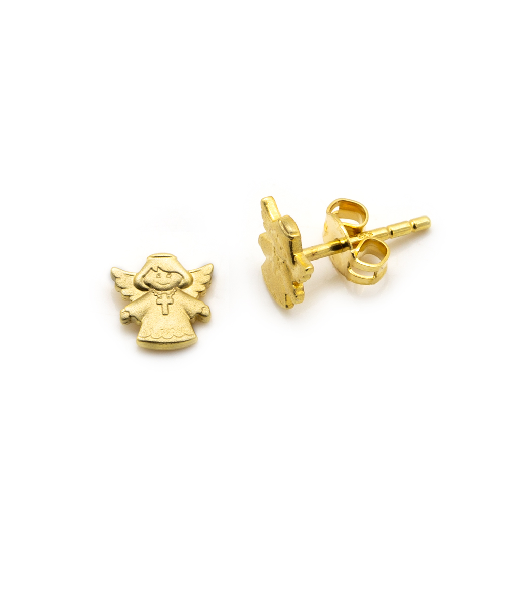 Ohrstecker Engelchen 333er Gelbgold