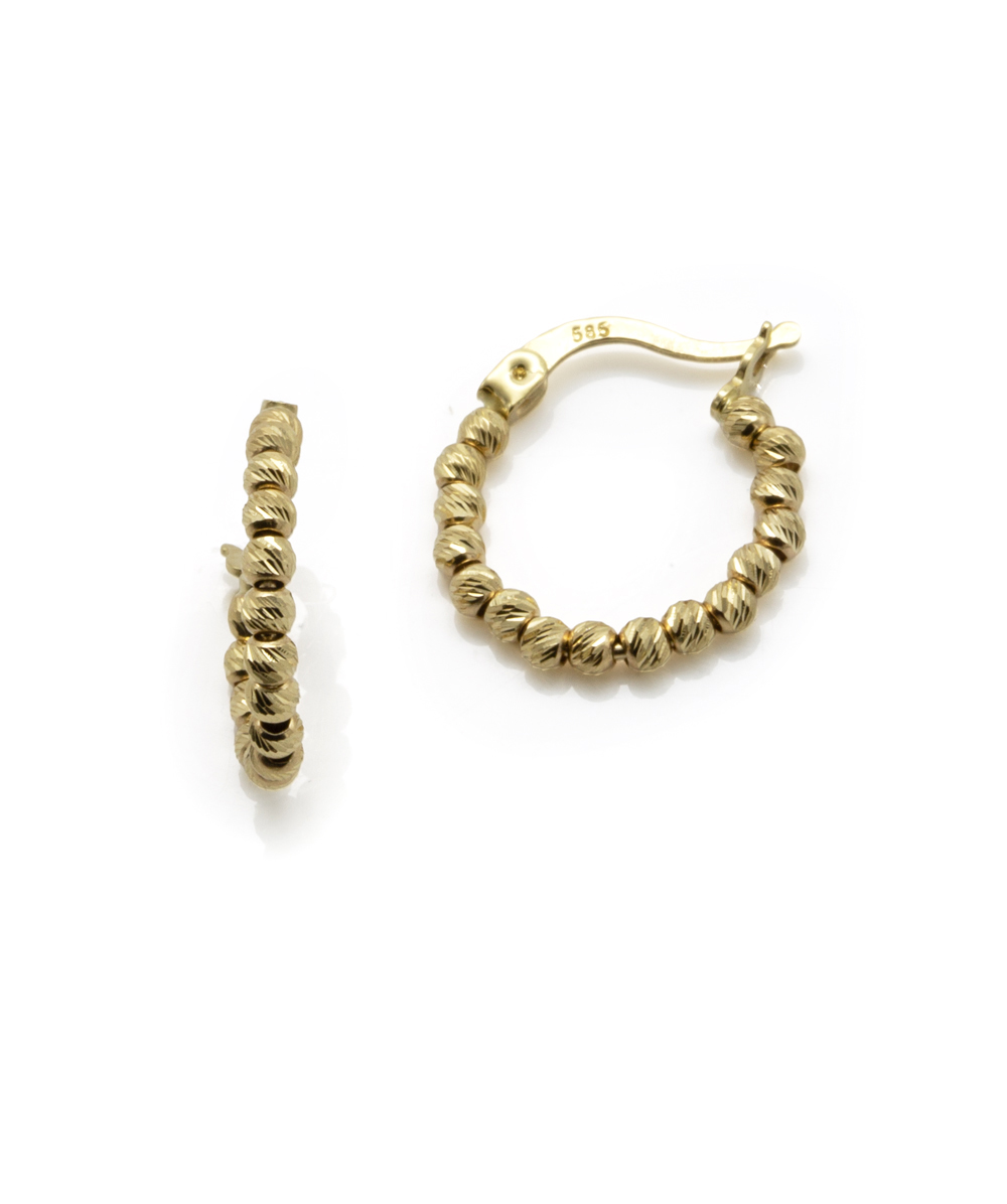 Creolen 585er Gelbgold