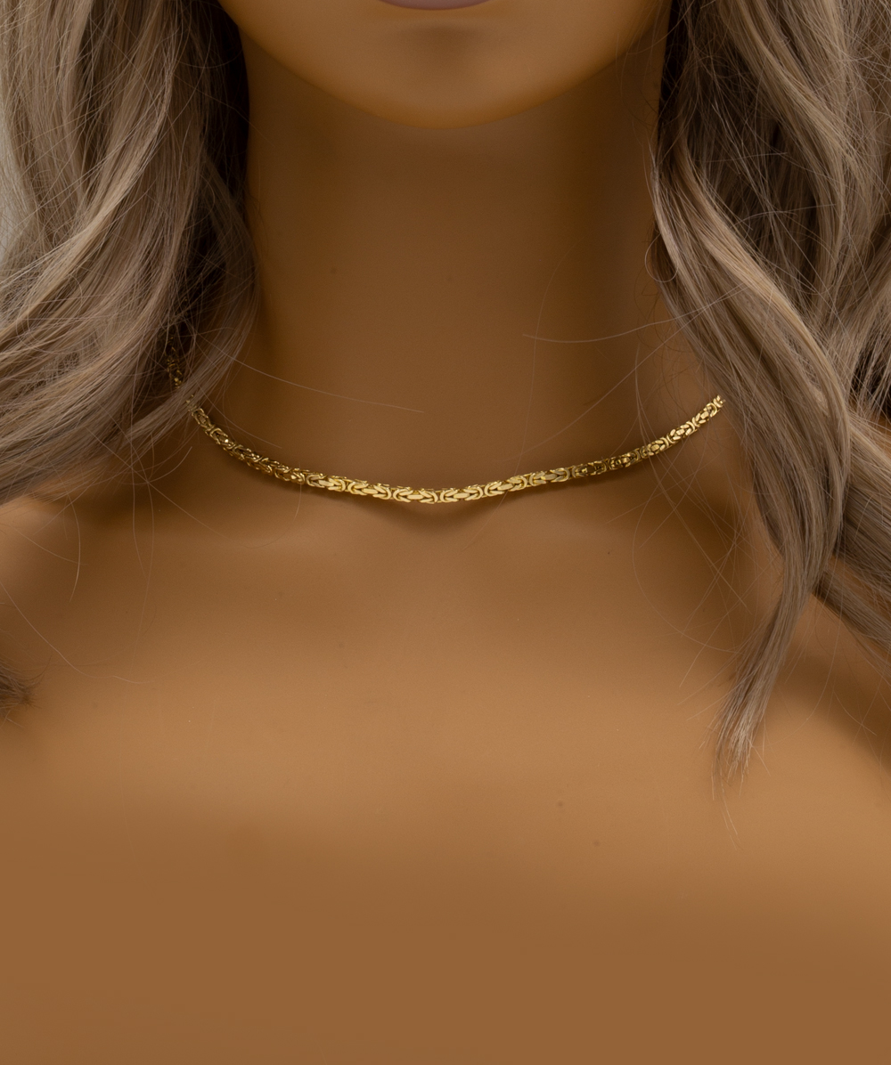 Königskette 585er Gelbgold