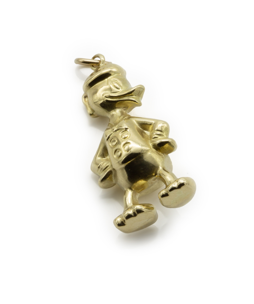 Anhänger Donald Duck 585er Gelbgold