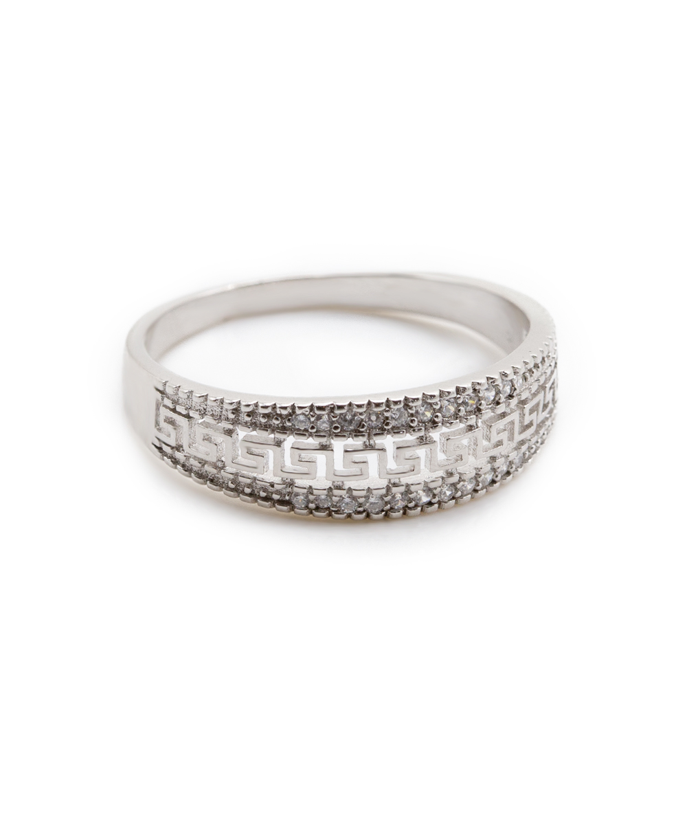Ring mit Zirkonia 925er Silber