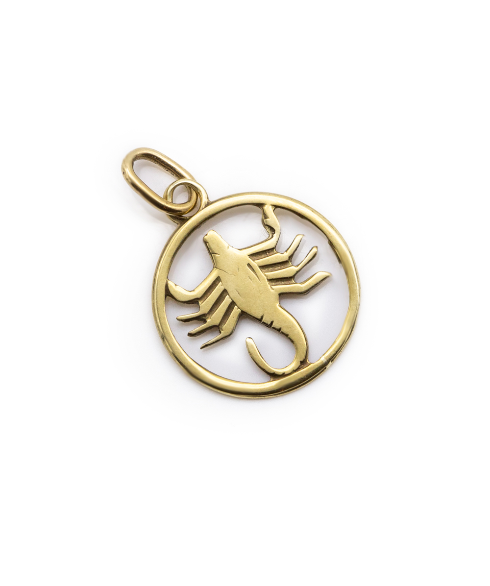 Anhänger Skorpion 333er Gelbgold