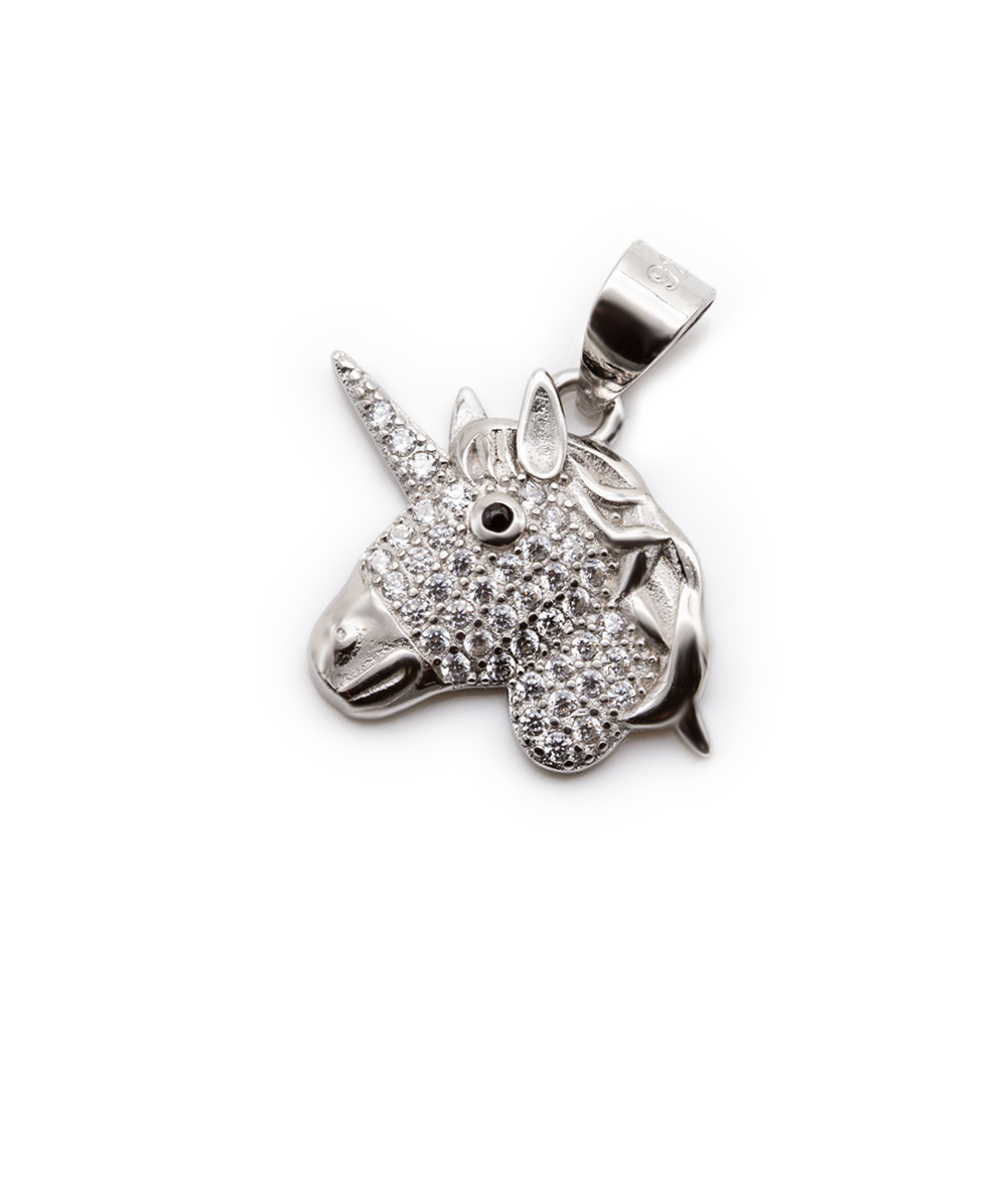 Anhänger Einhorn Zirkonia 925er Silber