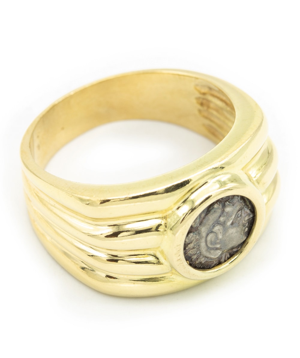 Ring 750er Gold bicolor 