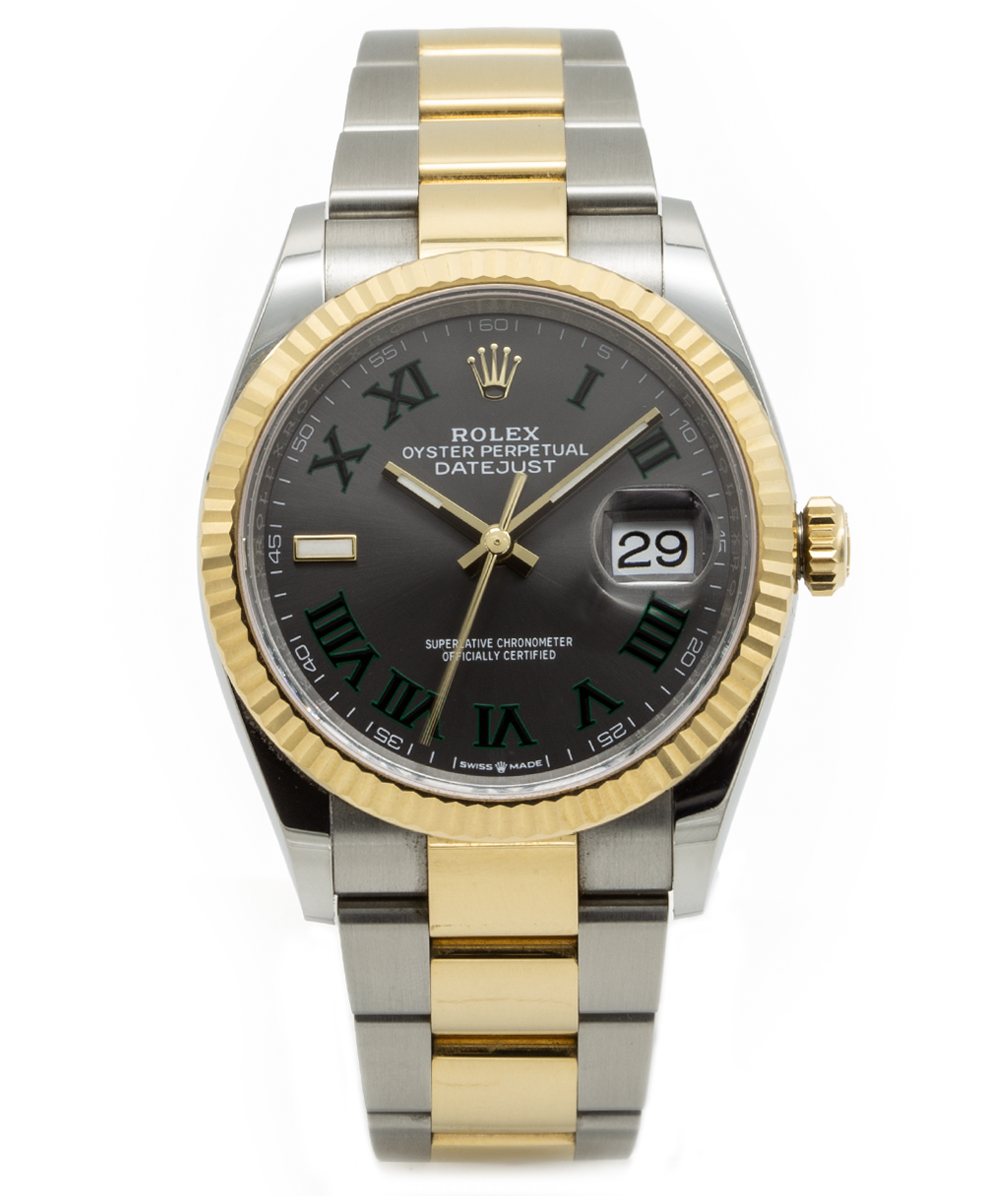 Rolex Datejust 36mm Wimbledon Referenz: 126233